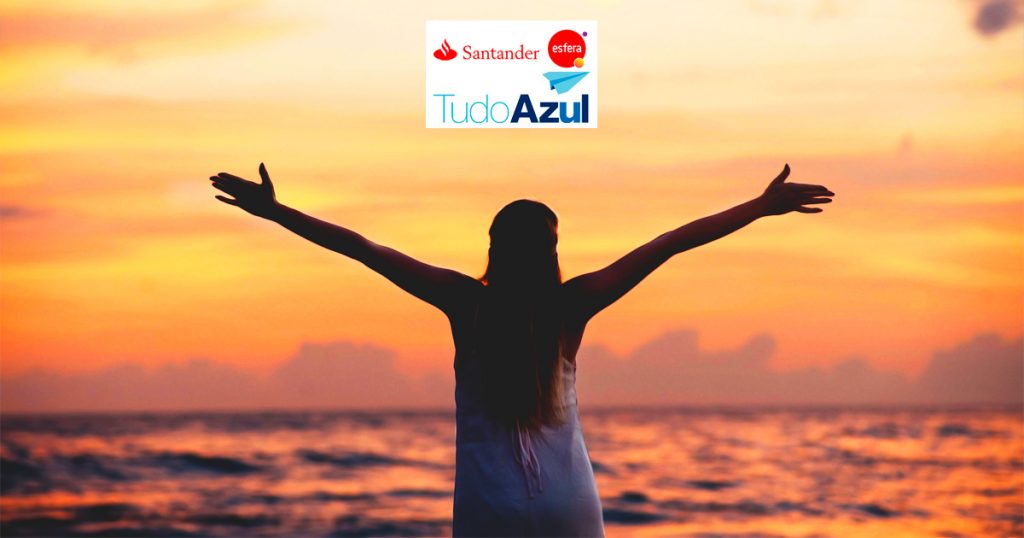 Esfera Santander Bônus 80% no programa TudoAzul