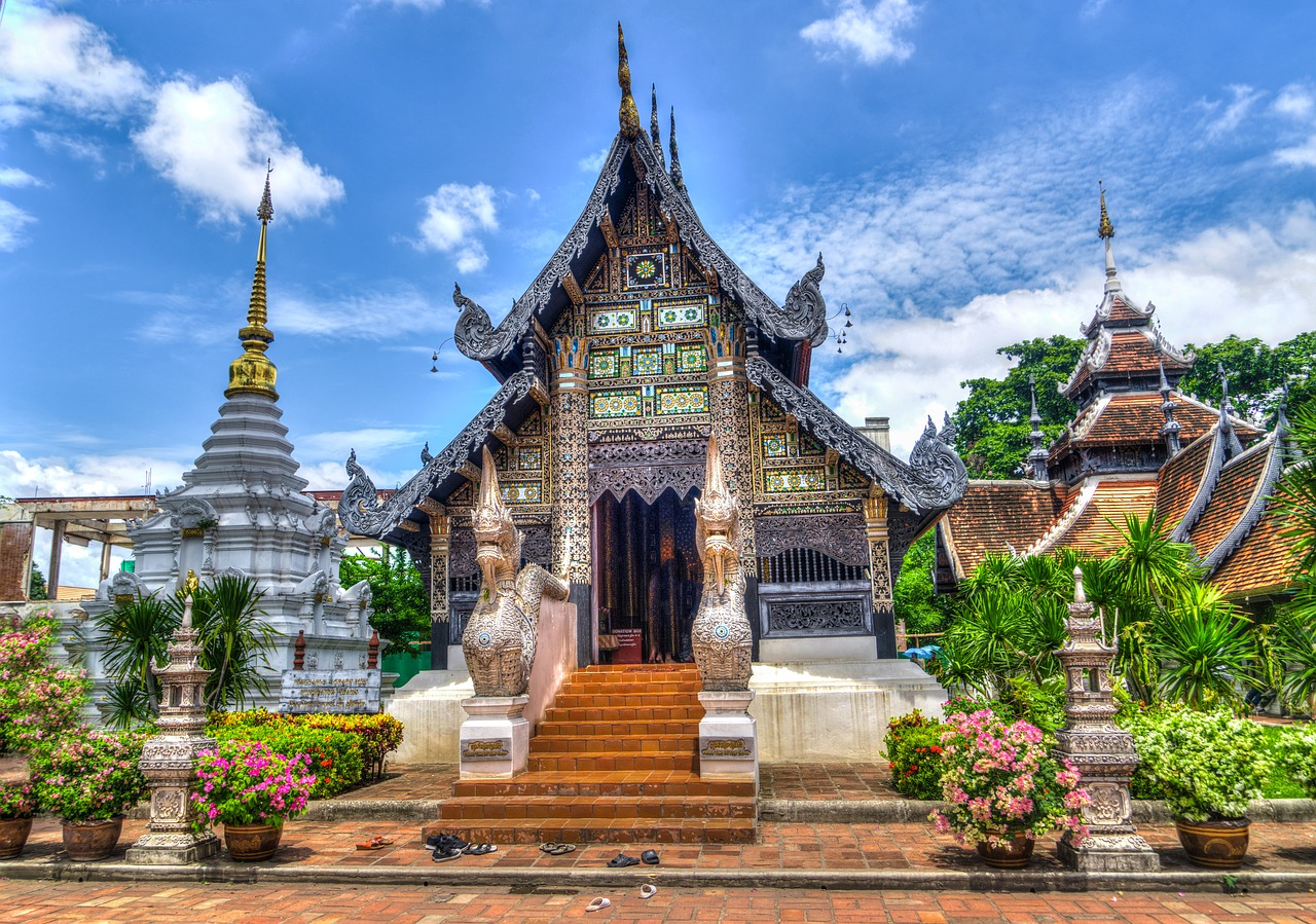 Templo em Chiang Mai