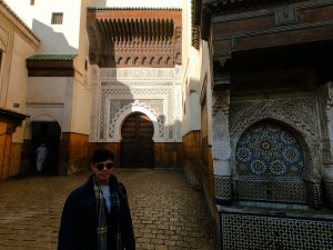 Um dos portões de transição da medina de Fez