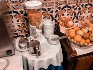 Café da manhã hotel Santa Isabel