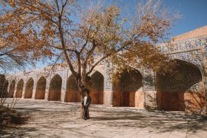 Uma das lindas paisagens de Isfahan