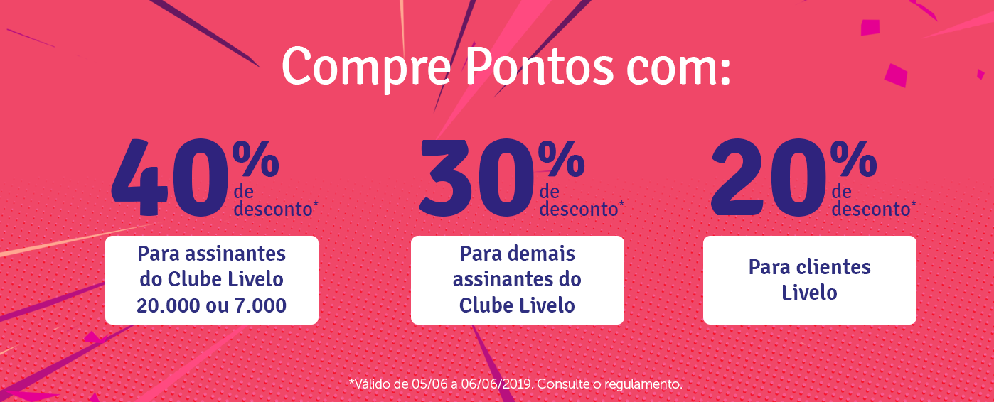 Compra de pontos Livelo